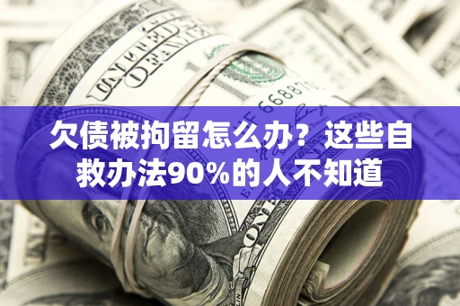 北京欠债被拘留怎么办？这些自救办法90%的人不知道